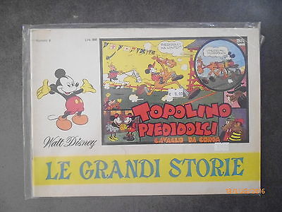 Le Grandi Storie Di Topolino N° 9 - Ed. Mondadori - 1967 - Topolino E Piedidolci