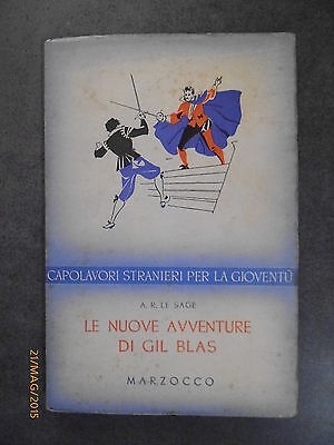 Le Nuove Avventure Di Gil Blas - A.r. Le Sage - 1954 - Ed. Marzocco