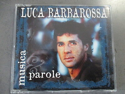 Luca Barbarossa - Musica & Parole - Cd Singolo