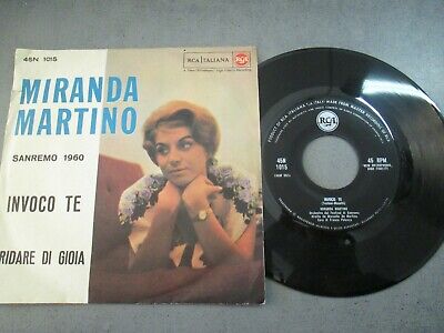 Miranda Martino - Invoco Te - 45 Giri Rca