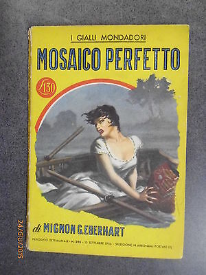 Mosaico Perfetto - Mignon G. Eberhart - 1956 - Giallo Mondadori 398