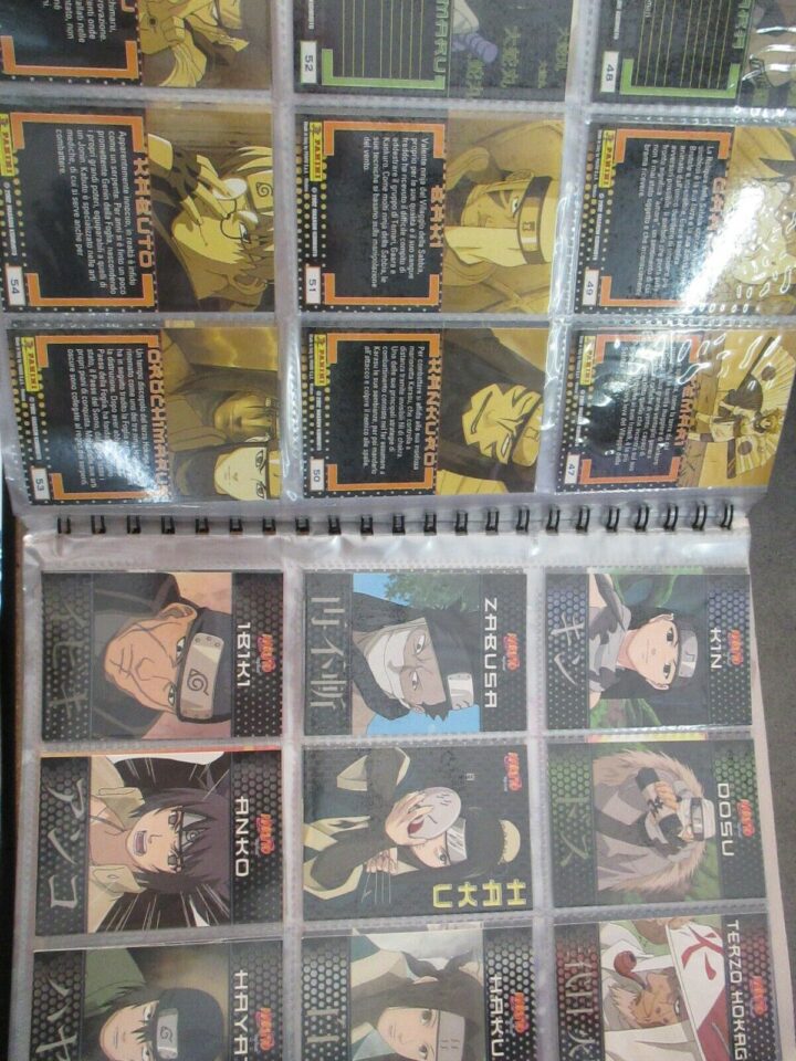 Naruto Ninja Ranks Premium Tradin Cards - Ed. Panini Completo!