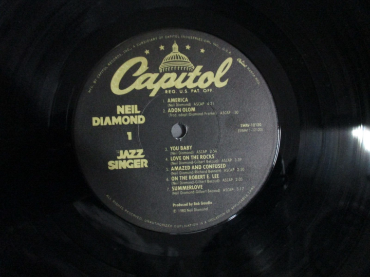 Neil Diamond - The Jazz Singer - Lp