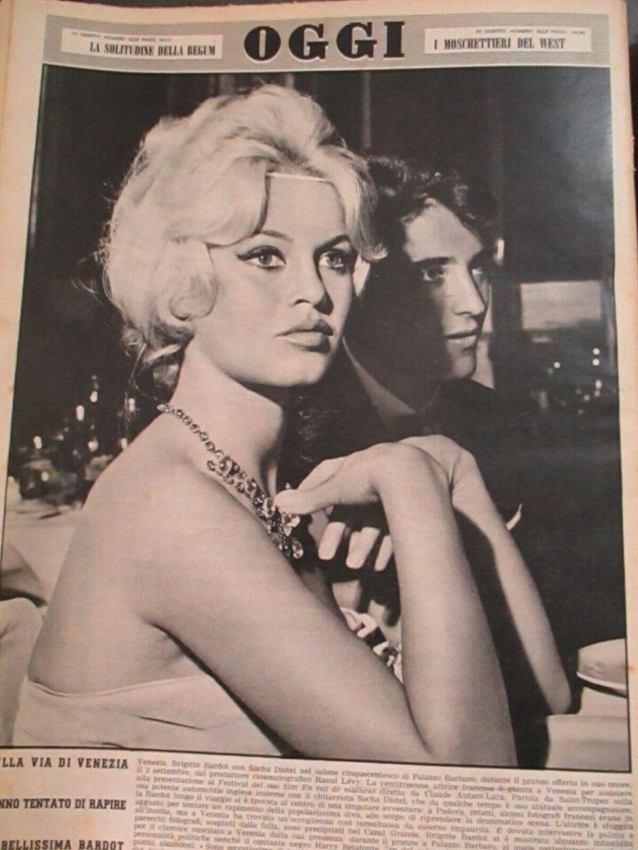 Oggi Anno 1958 1/52 - Marilyn Monroe - Brigitte Bardot - Descrizione All'interno