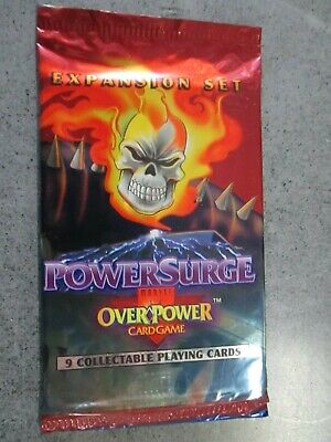 Overpower Card Games Powersurge - Bustina Chiusa - Expansion Set - Marvel 1995