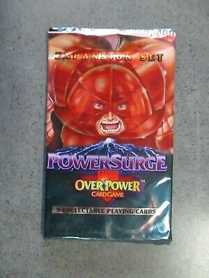 Overpower Card Games Powersurge - Bustina Chiusa - Expansion Set - Marvel 1995