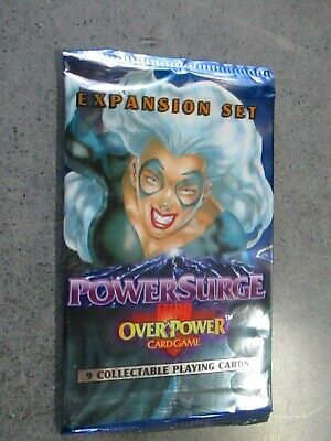 Overpower Card Games Powersurge - Bustina Chiusa - Expansion Set - Marvel 1995