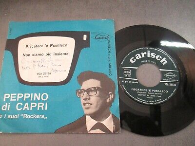 Peppino Di Capri - Piscatore 'e Pusilleco - 45 Giri Carish