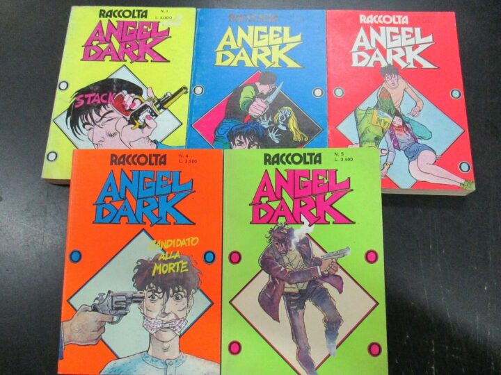 Raccolta Angel Dark 1/5 - Max Bunker Press 1991 - Serie Completa