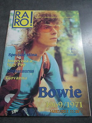 Raro! Rivista Musicale N° 37/1993 - David Bowie Discografia 1969/1971