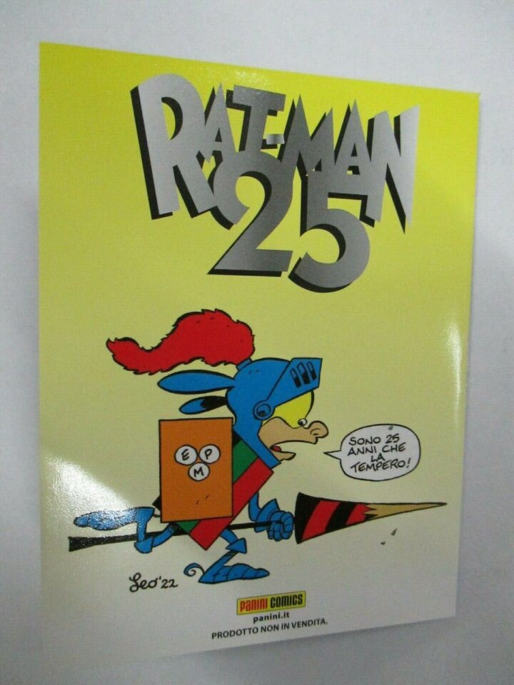 Rat-man Speciale 25° Anniversario Limited 8888 Copie Leo Ortolani Panini Comics