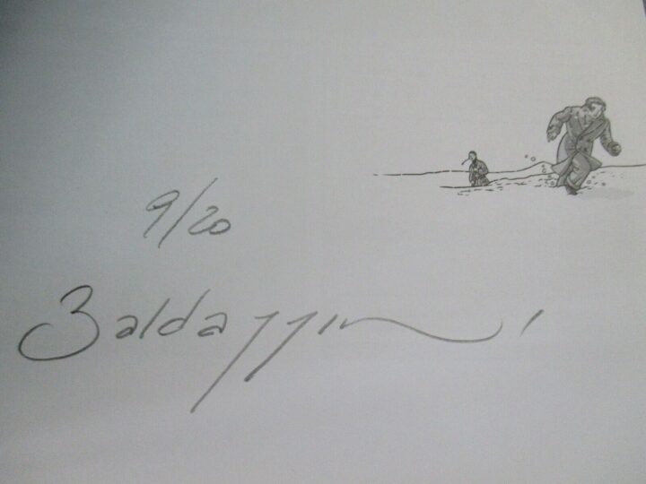 Roberto Baldazzini - L'inverno Di Diego + Disegno Originale - Copia N° 9/20
