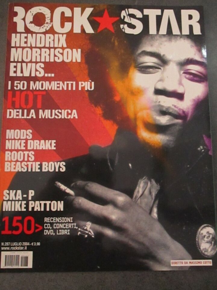 Rockstar N° 287/2004 - Jimi Hendrix - Jim Morrison - Elvis Presley