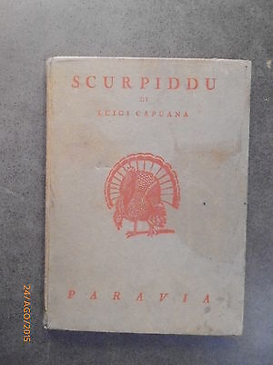 Scurpiddu - Luigi Capuana - Ed. Paravia - 1956