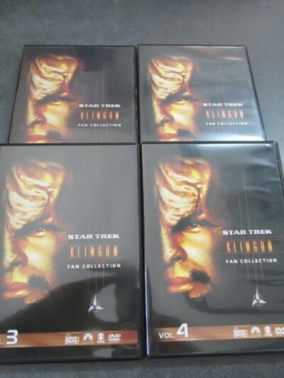 Star Trek Fan Collection Klingon - 4 Dvd - Offerta!!!