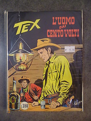 Tex N° 186 L'uomo Dai Cento Volti - Originale - Ottimo!