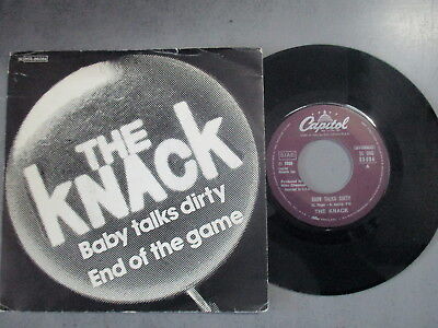 The Knack - Baby Talks Dirty - 45 Giri 7" Italia