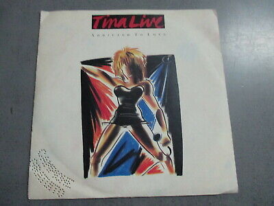 Tina Turner - Tina Live Addicted To Love - 45 Giri 7" Italia