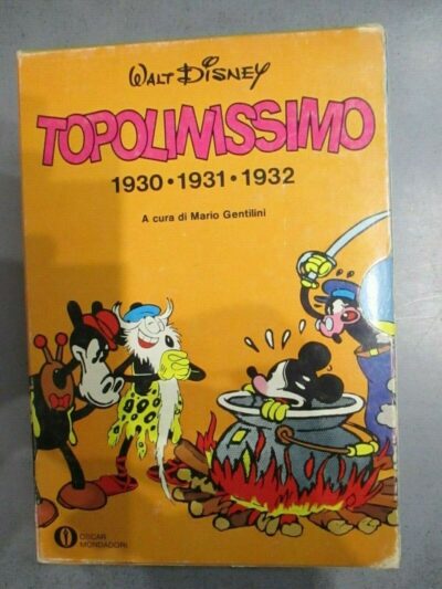 Topolinissimo - Cofanetto Tre Volumi - Oscar Mondadori 1974