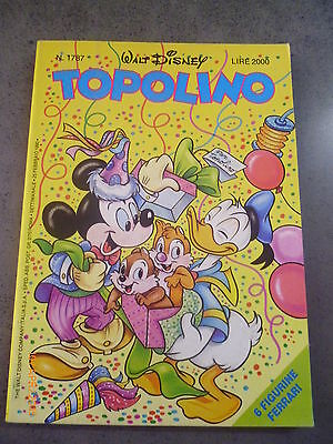 Topolino N° 1787 Del 25 Febbraio 1990 Con Figurine Allegate