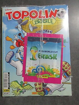 Topolino N° 3052 - In Blister Sigillato Con Figurine Brasil