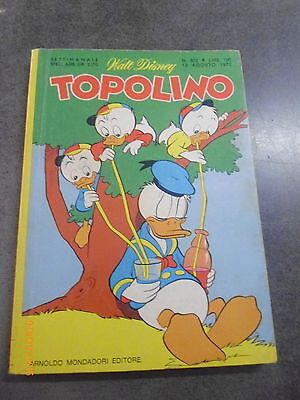 Topolino N° 872 - 13 Agosto 1972 - Buone Condizioni