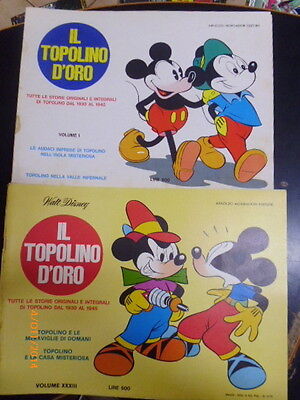 Walt Disney - Il Topolino D'oro 1/33 Cpl - Manca 29 - Mondadori 1970