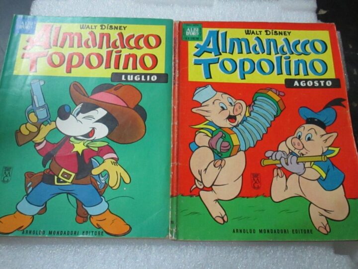 Almanacco Topolino Annata 1965 1/12 - Serie Completa