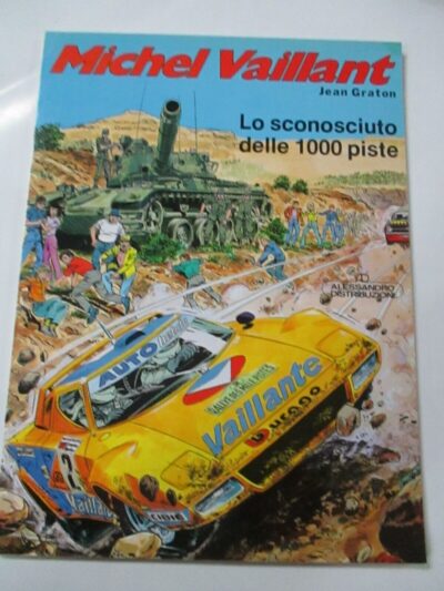 Michel Vaillant - Lo Sconosciuto Delle 1000 Piste - Ed. Alessandro 1986