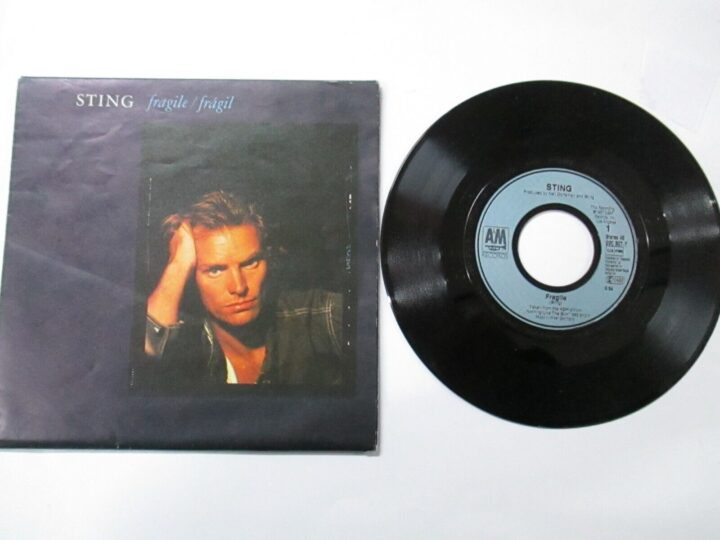 Sting - Fragile - 7" + Poster