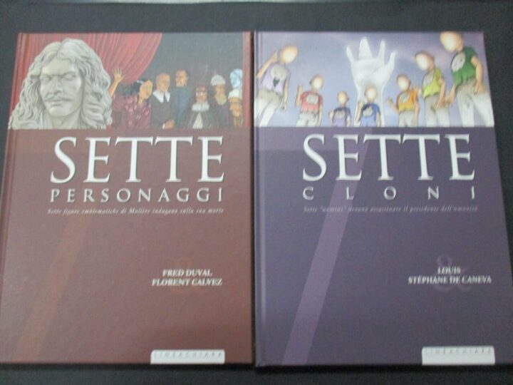 Sette 1/14 - Planeta Deagostini/lion 2008 - Serie Completa - Volumi Cartonati
