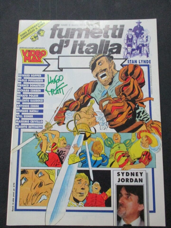 Fumetti D'italia N° 18 - Inverno 1995/96 - Sydney Jordan Hugo Pratt