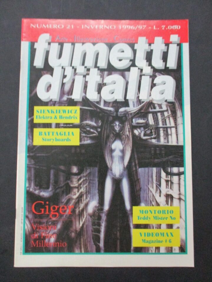 Fumetti D'italia N° 21 - Inverno 1996/97 - Giger Sienkiewicz Battaglia