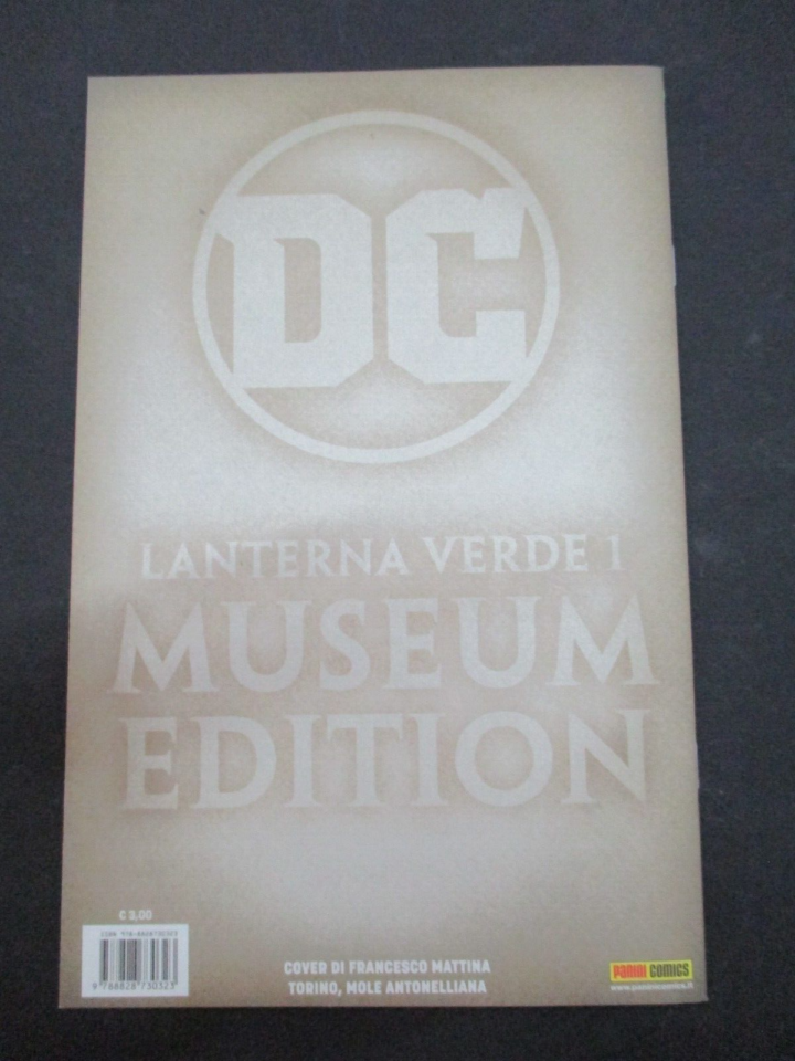 Lanterna Verde N° 1 Museum Edition - Cover Di Francesco Mattina