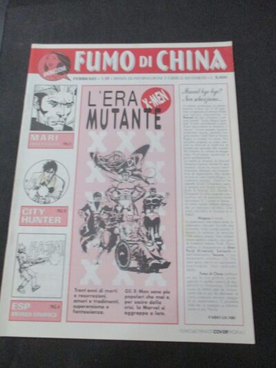 Fumo Di China N° 37/1996 - X-men - Nicola Mari