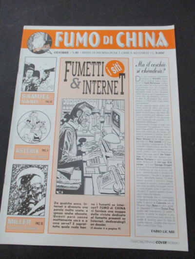 Fumo Di China N° 45/1996 - Fumetti E Internet - Frank Miller