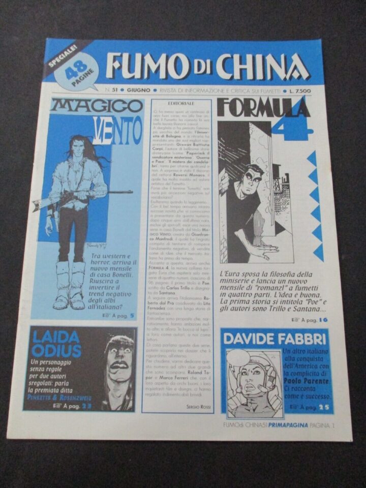 Fumo Di China N° 51/1997 - Magico Vento