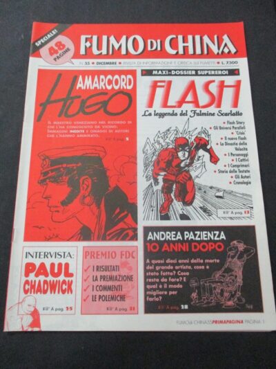 Fumo Di China N° 55/1997 - Hugo Pratt - Flash - Andrea Pazienza