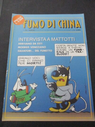 Fumo Di China N° 56/1998 - Lorenzo Mattotti