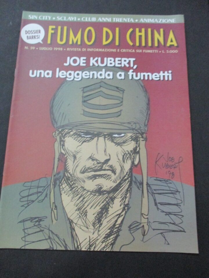 Fumo Di China N° 59/1998 - Joe Kubert