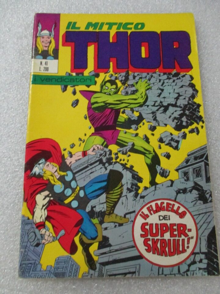 Il Mitico Thor N° 41 - Ed. Corno 1972