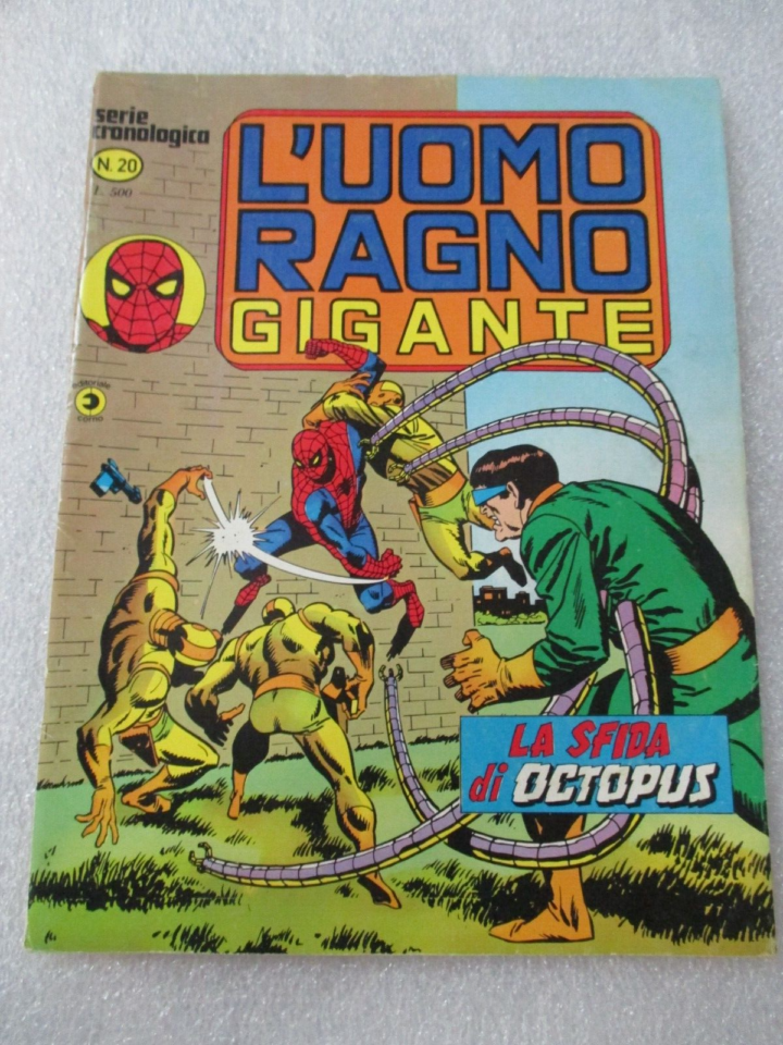 L'uomo Ragno Gigante N° 20 - Ed. Corno 1978