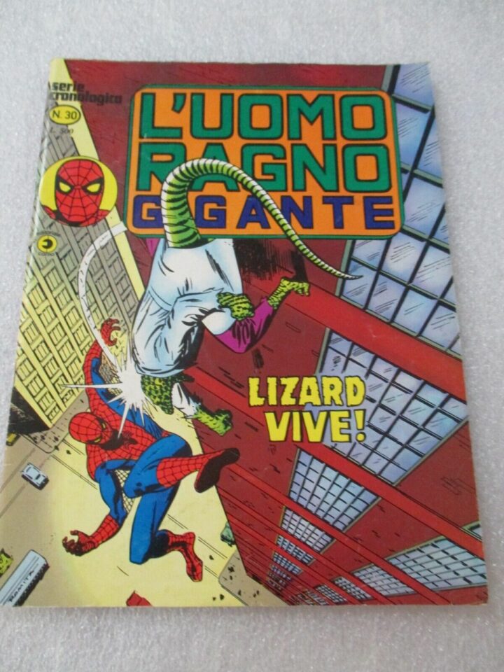 L'uomo Ragno Gigante N° 30 - Ed. Corno 1978