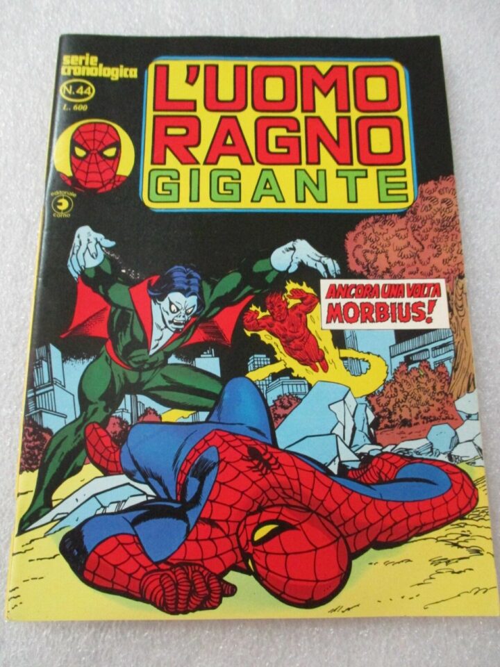 L'uomo Ragno Gigante N° 44 - Ed. Corno 1980