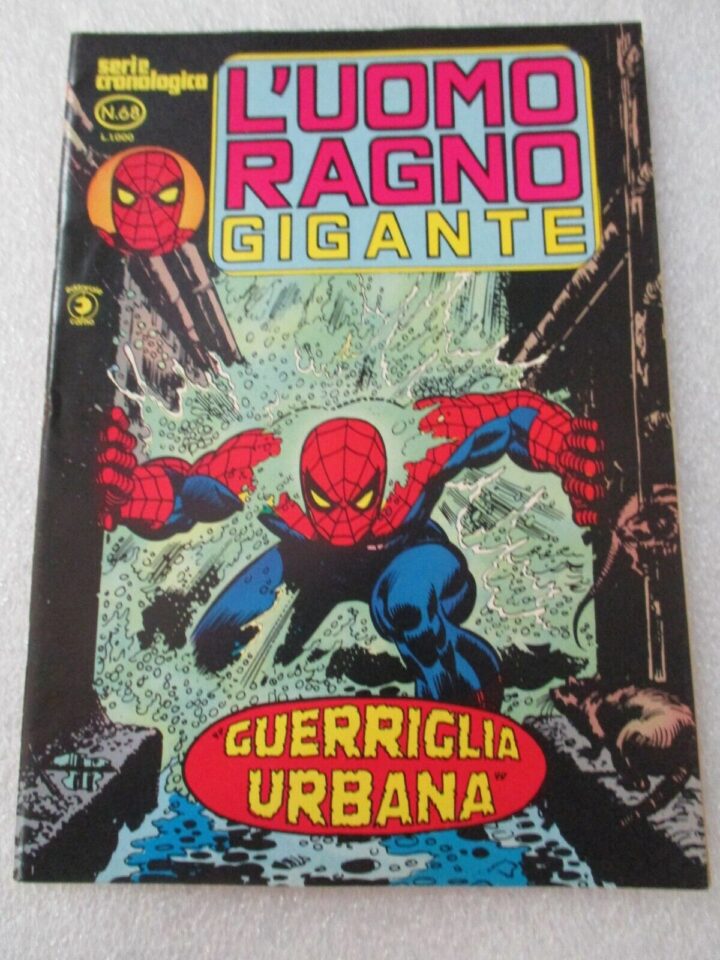 L'uomo Ragno Gigante N° 68 - Ed. Corno 1982