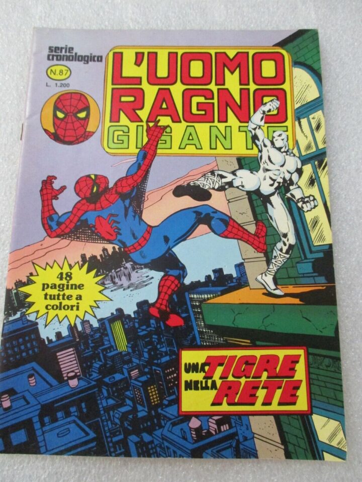L'uomo Ragno Gigante N° 87 - Ed. Corno 1983