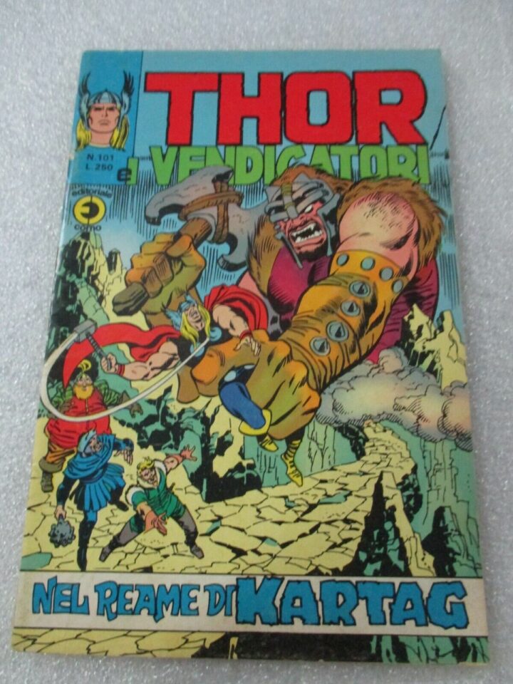 Thor E I Vendicatori N° 101 - Ed. Corno 1975