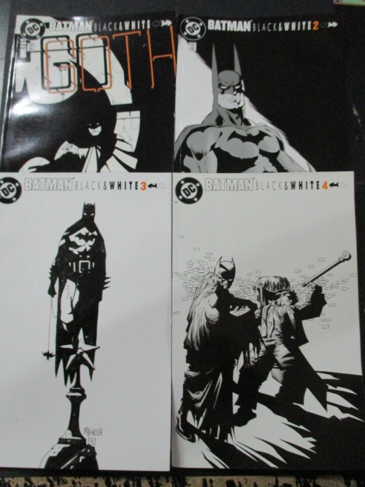 Batman Black & White 1/4 - Play Press - Serie Completa