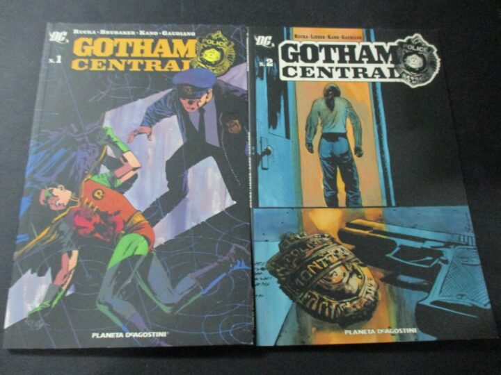 Batman Gotham Central Tp 1/2 - Planeta Deagostini - Serie Completa