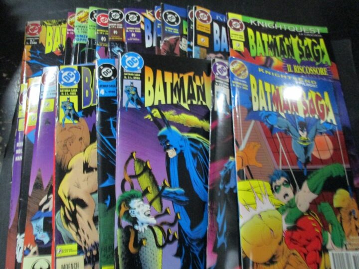 Batman Saga 1/24 - Play Press 1995 - Serie Completa